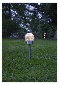 Wielofunkcyjna solarna ogrodowa lampa LED Star Trading Glory, ø 12 cm