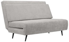 Jasnoszara rozkładana sofa 87 cm Mallory – Støraa