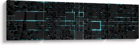 Obraz - Interfejs technologiczny (170x50 cm)