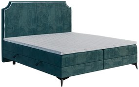 Dwuosobowe łóżko hotelowe 200x200 Amani - 32 kolory
