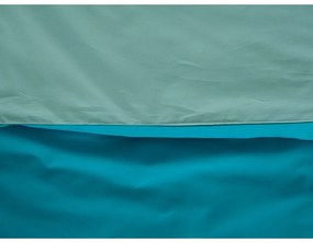 B.E.S. Petrovice Pościel bawełniana Double face turkusowy-oliwkowy