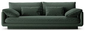 Ciemnozielona sofa 220 cm Torino – Micadoni Home