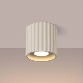 Brilagi - Oprawa punktowa LED SFERA 1xGU10/10W/230V Ø 10 cm kremowa