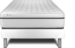 lózka z materacem VITAL SPA 120 x 190 cm Rama lózka Bialy