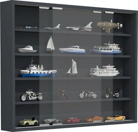 Wiszący wyświetlacz ścienny szafki szklanej Agisa L