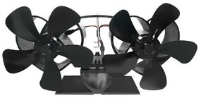 Wentylator kominkowy DUO 26 x 14 x 11 cm