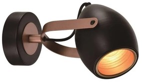 Czarny metalowy kinkiet Anica – Candellux Lighting