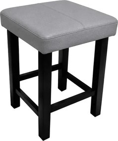 Taboret Klasyk 45cm Stołek Loft Eko-skóra D22