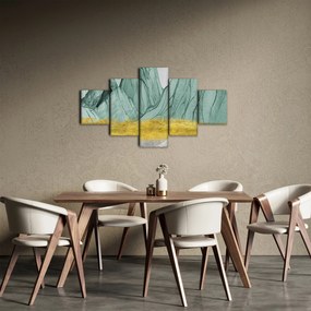 Obraz - Emerald Mountains N⁰1 (125x70 cm)