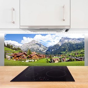 Panel nad blat kuchenny Osada U Podnóża Gór