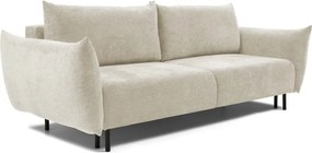 Sofa ADEL z funkcja spania i pojemnikiem ECRU OVER THE HORIZON 03