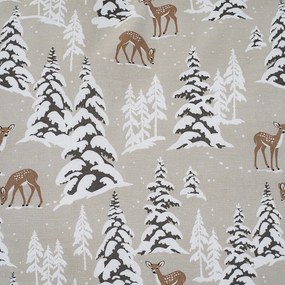 4Home Pościel bawełniana Christmas Forest, 140 x 220 cm, 70 x 90 cm, 140 x 220 cm, 70 x 90 cm