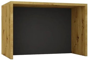 Wyspa kuchenna dąb artisan + grafit - Cristal 4X