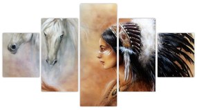 Obraz - Czary Indian (125x70 cm)