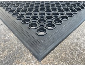 Wycieraczka Rubber z otworami, 60 x 90 cm, 60 x 90 cm