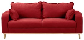 Czerwona sofa 193 cm Beata – Ropez