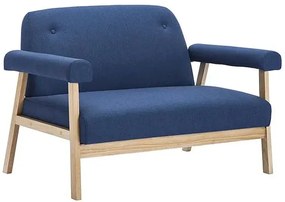 2-osobowa sofa tapicerowana Uxis 2B - granatowa