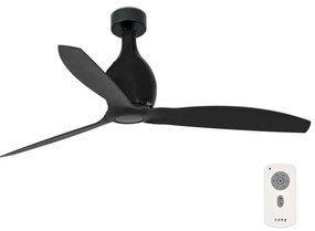 FARO 32030 - Wentylator sufitowy MINI ETERFAN czarny pr. 128 cm + DO