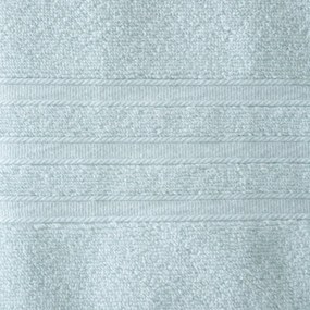 Jasnoniebieskie bawełniane ręczniki kąpielowe frotte zestaw 2 szt. 90x140 cm Zero Twist – Catherine Lansfield