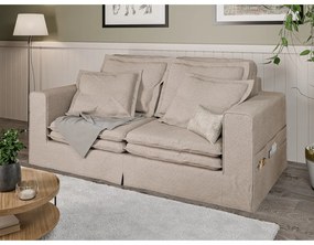 Beżowa sofa 196 cm Nora – Ropez