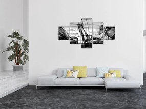 Obraz - Model samochodu 3D (125x70 cm)