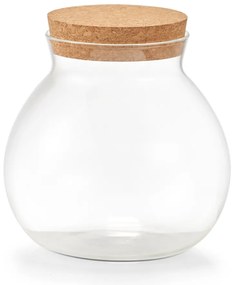 Pękaty słoik zamykany korkiem, 1050 ml
