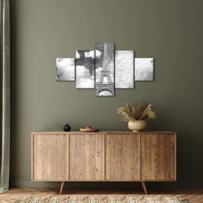 Obraz - Vintage pocztówka miasta N⁰3 (125x70 cm)
