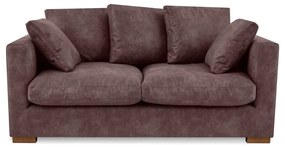 Ciemnobrązowa sofa 175 cm Comfy – Scandic