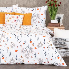 4Home Pościel bawełniana Floret, 140 x 200 cm, 70 x 90 cm