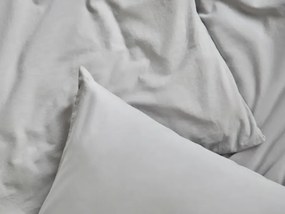 PrzytulneMieszkanie.pl PrzytulneMieszkanie.pl Bawełniana pościel CALMORA jasnoszara Rozmiar pościeli: 2 szt 70 x 90 cm | 200 x 220 cm