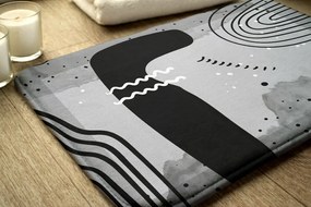 Dywanik łazienkowy Dywanik łazienkowy Geometryczne wzory
