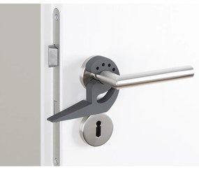 Ciemnoszary stoper do drzwi i okien Wenko Multi-STOP®