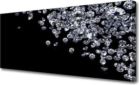 Obraz na płótnie Diamentowy Blask i Elegancja