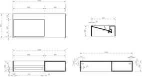 Umywalka ścienna TWG62