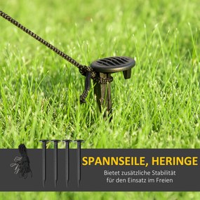 HOMCOM Świąteczna dekoracja łuku z oświetleniem LED | Aosom PL