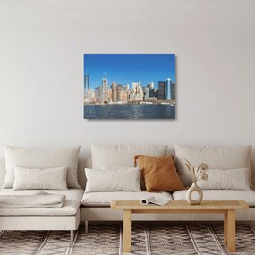 Obraz na szkle - Manhattan w Nowym Jorku (70x50 cm)