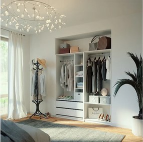 Szafa biały 180x50x200 elmo