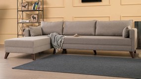 Sofa narożna Bella Narożnik Lewy 1 Kremowy
