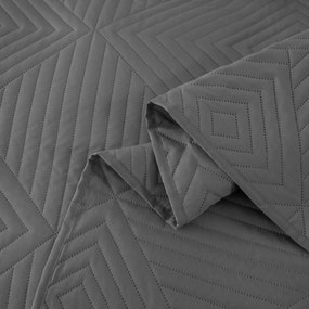 Narzuta na łóżko CALDERA, szara Rozmiar: 200 x 220 cm