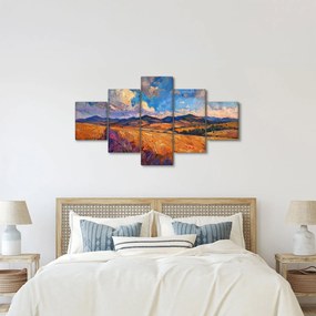 Obraz - Obraz olejny przedstawiający krajobraz (125x70 cm)