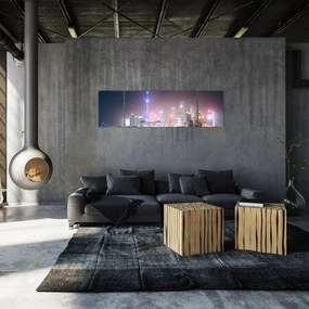 Obraz Szanghaju nocą (170x50 cm)