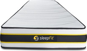 Materac FLEXY 70x210cm, Grubosc : 22 cm, sprezyny kieszeniowe i pianka z pamiecia ksztaltu, Wysoki, 3 strefy komfortu