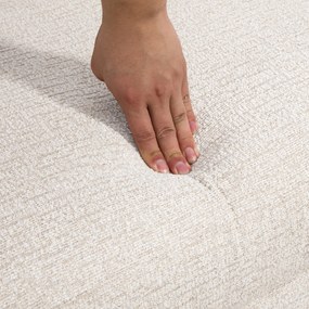 HOMCOM Sofa Dwuosobowa, Komfortowa, 134x71x82 cm, Beżowa