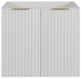 Szafka biała pod umywalkę 60 cm H5-S48