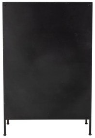 Czarno-brązowa metalowa komoda 60,5x92x33,5 cm Matteo – Bloomingville