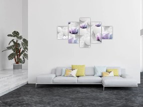 Obraz z kwiatami (125x70 cm)