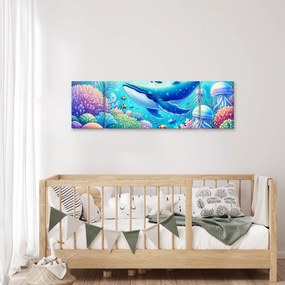 Obraz – Podwodny świat (170x50 cm)