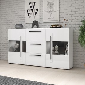 Komoda TULLIA 180 cm do Salonu Sypialni Biały