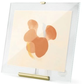 Szklana ramka stojąca w kolorze złota 26x30,5 cm Flute – Umbra