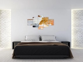 Obraz - Abstrakcja (125x70 cm)